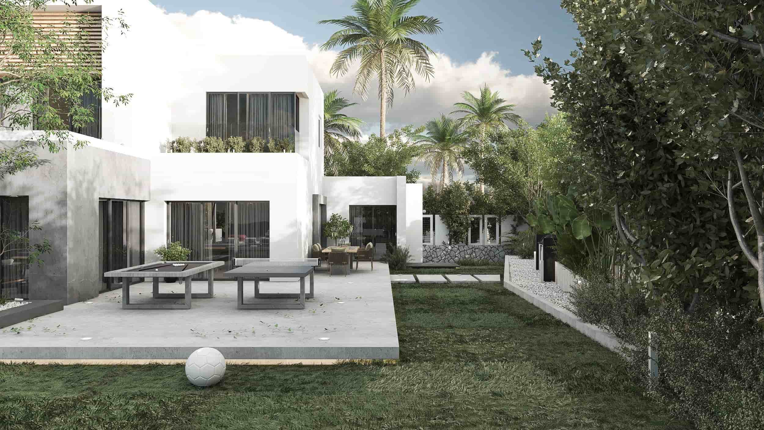 Hacienda Bay - Standalone villa lagoon view